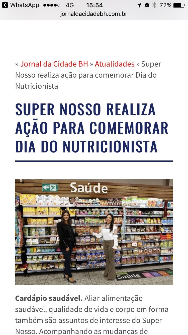 Matéria no Jornal da Cidade BH