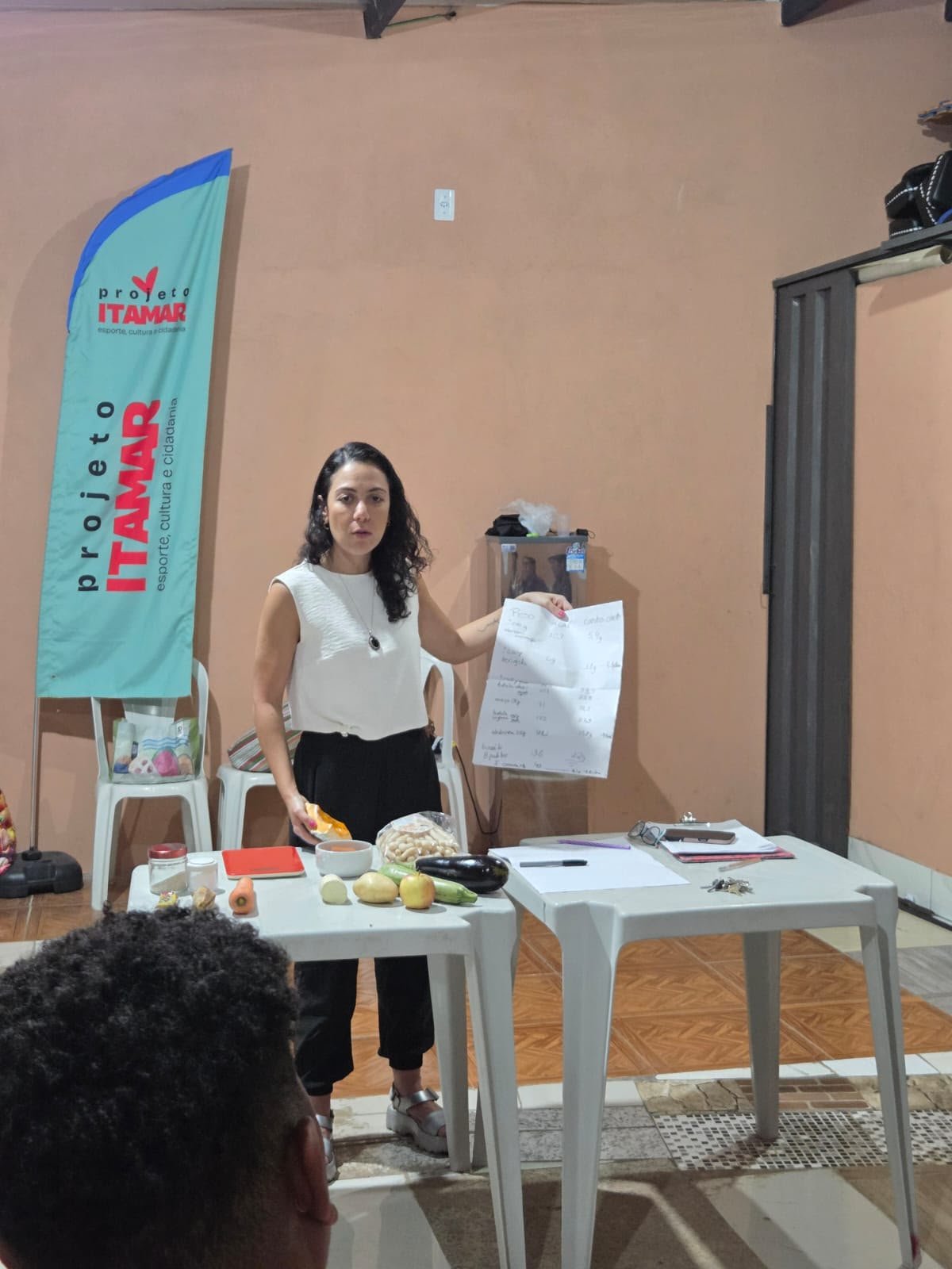 Projeto social de educação nutricional 2025
