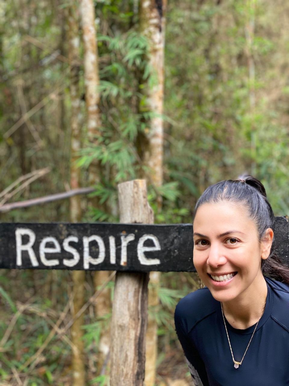 Rachel em viagem